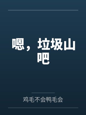 嗯,垃圾山吧 嗯,垃圾山吧